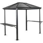 Sojag Ventura 58 Aluminium Grillpavillon mit Seitenablagen 2x3 m