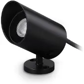 Ideal Lux 349596 KOALA LED-Außenstrahler/Reflektor 7W 630/340lm 3000K IP65 schwarz