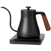 Chiato Elektrischer Wasserkocher flowPLAY Gooseneck, 0.6 l – Schwarz