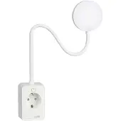 SEBSON LED Steckdosenlampe dimmbar Steckerleuchte flexibel Nachtlicht mit USB-C