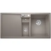 BLANCO COLLECTIS 6 S Einbauspüle / SILGRANIT / Tartufo / Becken rechts / Excenter