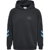 Hummel Hmloversized Hoodie Sw El Paso - ebony, Größe:M