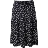 Ulla Popken Rock in schwarz | Gr.: 42-44