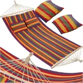TecTake - 2 Personen Hängematte Eden bunt gestreift - 403568