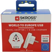 Skross World to Europe USB