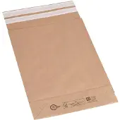 Flexipak Versandtasche 300x80x430+110 braun 300ST