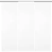 Bestgoodies Flächenvorhang Ellen 3er Pack - Weiß