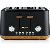 Salter EK5823BLKVDE Toronto 4-Slice Toaster