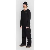 Volcom - Wasserfeste und atmungsaktive Schnee-Latzhose &ndash; Herren &ndash; Roan Bib Overall - Roan Bib Overall Black für Herren - Größe S -