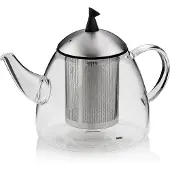 kela Teekanne Aurora mit Filter Transparent 1,3L