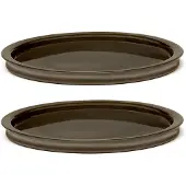 Serax - Kelly Wearstler - Dune Essteller D23 cm - Slate (2er Set)