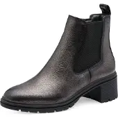 Tamaris Damen Stiefeletten 1-1-25456-25915 Farbe: Gray Größe: 41