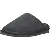 Warmbat Pantoffeln Classic Suede Unisex Charcoal-Schuhgröße 44