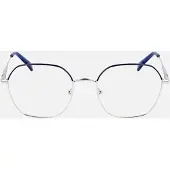 Longchamp LO2152 N 51/19/140 Silber/blau Metall Damenbrille LO2152 N