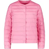 Betty Barclay Steppjacke Daunen Langarm Rundhals Nahttaschen Druckknopf Gesamtlänge 60 cm