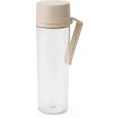 Brabantia Wasserflasche Make & Take Trinkflasche mit Fruchtfilter - 500 ml - Soft Beige
