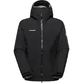 Mammut Alto Guide HS Hooded Jacket Men - Hardshelljacke mit 3-Lagen DRY-Tour für Bergsteiger - , Farbe:black, Größe:M