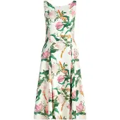 Vera Mont Sommerkleid "Damen mit Kellerfalten" Nahttasche