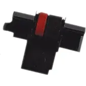 Emstar 05745 Farb- und Korrekturbänder für Kassen und Tischrechner schwarz/rot, 745/2, 05745 (Farbrollen (2er Pack))