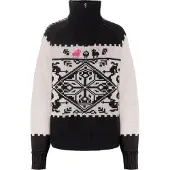 Kari Traa Saga Knit, Pullover, Damen, schwarz/weiß
