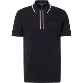 BOSS Active Slim-Fit Poloshirt aus feuchtigkeitsregulierender Stretch-Baumwolle Grösse L