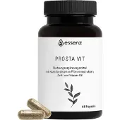 Essenz Prosta Vit Kapseln für Männer – Mit Kürbiskern, Sägepalme & Brennnesselwurzel 1x60 St