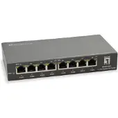 Level One GEP-0823, Gigabit Ethernet (10/100/1000), Vollduplex, Power over Ethernet (PoE)