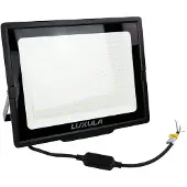 Luxula LED Fluter 300 W 3000 K warmweiß schwarz IP65