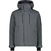 CMP Herren Skijacke Ski Jacket FIX Hood Grau 56