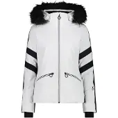 CMP Damen Skijacke Ski Jacket Zip Hood Weiß 38