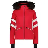 CMP Damen Skijacke Ski Jacket Zip Hood Rot 44