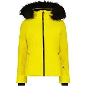 CMP Damen Skijacke Ski Jacket Zip Hood Gelb 42