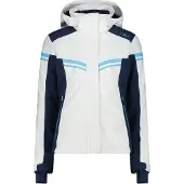 CMP Woman Ski Jacket Zip Hood bianco (A001) 36