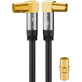 Goobay 70461, 2 m, Schwarz