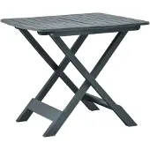 vidaXL Gartentisch Klappbar Grün 79x72x70 cm Kunststoff
