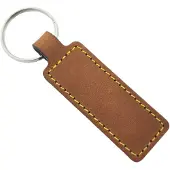 Combicraft Leder Schlüsselanhänger Rechteckig 23x95mm - 10 Stück
