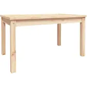vidaXL Gartentisch 82,5x50,5x45 cm Massivholz Kiefer
