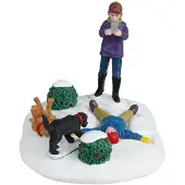 Lemax Schneeengels bester Freund 11x12x12 cm Weihnachtshaus