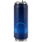Orion Thermobecher, 500 ml, mit Edelstahl-Ohrmuscheln, dicht verschliessbar