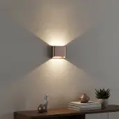 Artdelight Wandleuchte Diaz 1L Bronze gebürstet