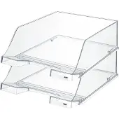 HAN 1047-23, Kunststoff, Transparent, A4, Katalog, Briefumschlag, Flache Datei, Brief, Hinweis, Papier, 255 mm, 34,8 cm