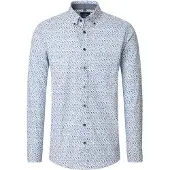 Casa Moda Langarmhemd "Freizeithemd Langarm Print"