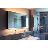 Schneider GRACE TW Lichtspiegelschrank, eine Tür Anschlag links, 595x120x700mm, dimmbar, 2000-6500K, 116.461.02.44
