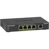 Netgear GS305Pv3 Unmanaged Gigabit Ethernet (10/100/1000) Power over Ethernet (PoE) Schwarz