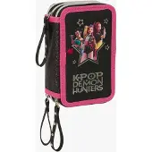 K POP Demon Hunters K-pop Demon Hunters Energy Mäppchen Schwarz Mann Schwarz One Size