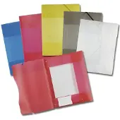 Folia Eckspannermappe, PP, DIN A4, farbig sortiert