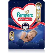Pampers Night Pants Size 7 Einweg-Windelhöschen für die Nacht 15+ kg 35 St.