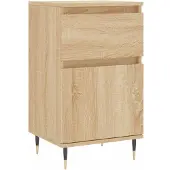 vidaXL Sideboard Sonoma-Eiche 40x35x70 cm Holzwerkstoff