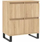 vidaXL Sideboard Sonoma-Eiche 60x35x70 cm Holzwerkstoff