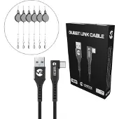 VORTEX VR VortexVR USB-A 10m Kabelset für Meta Link | mit Haken für Meta Quest 3 / 3S / 2
